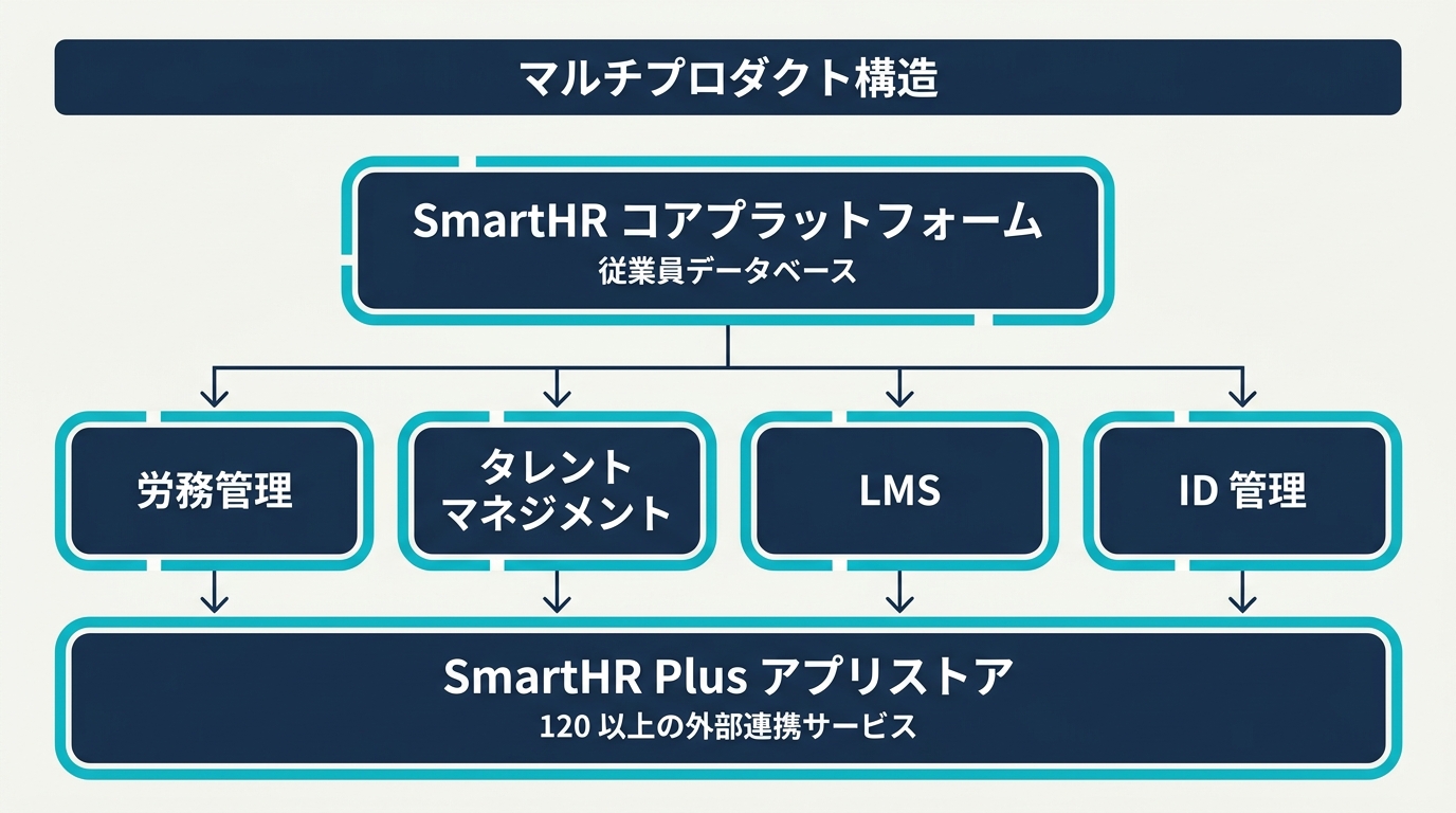 SmartHR マルチプロダクト構造