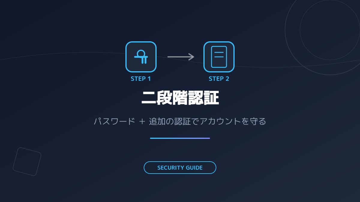 二段階認証の運用とバックアップコードの管理