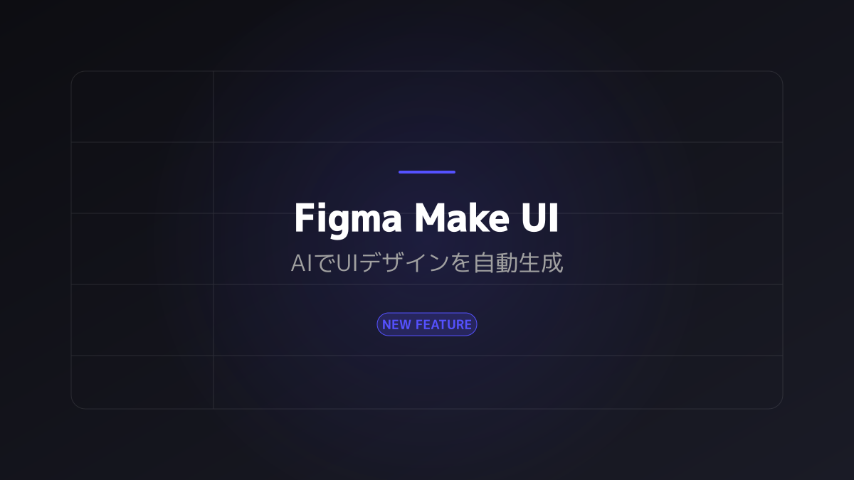 Figma Makeによるコーディング連携の可能性