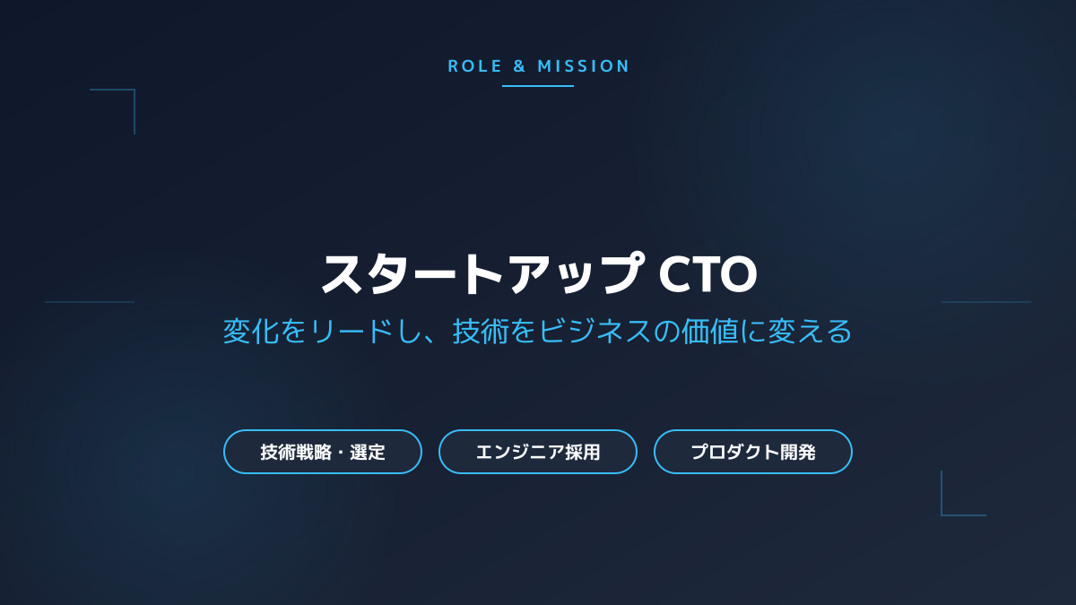 CTOの役割の図解