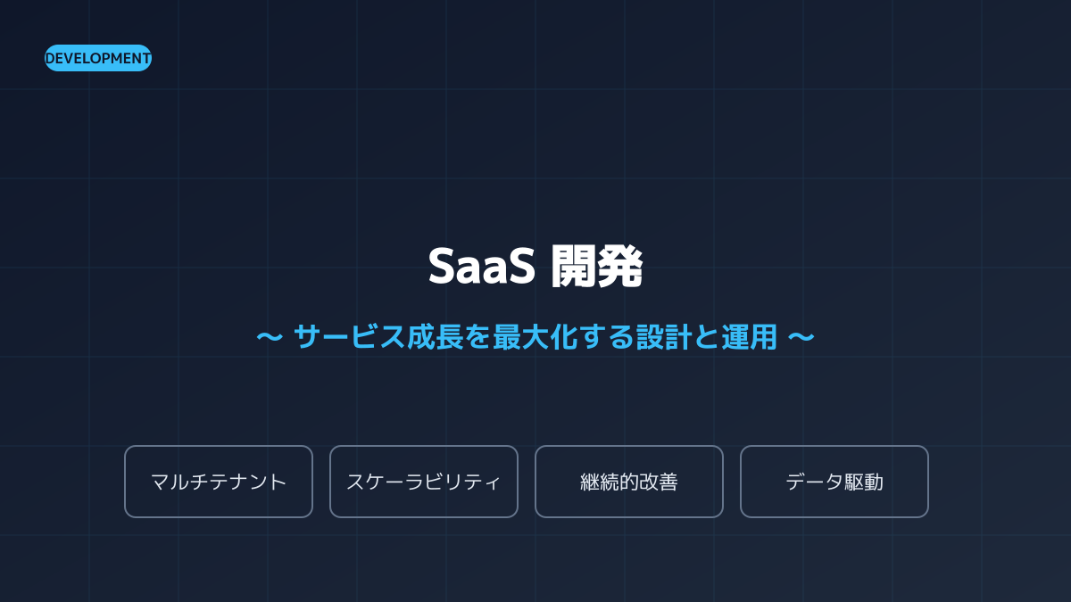 ノーコードとローコードの違い:SaaS開発のフェーズ別適性