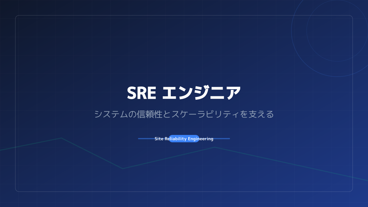 SREの基本概念と役割の図解